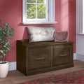 40W Shoe Storage Bench with Doors
