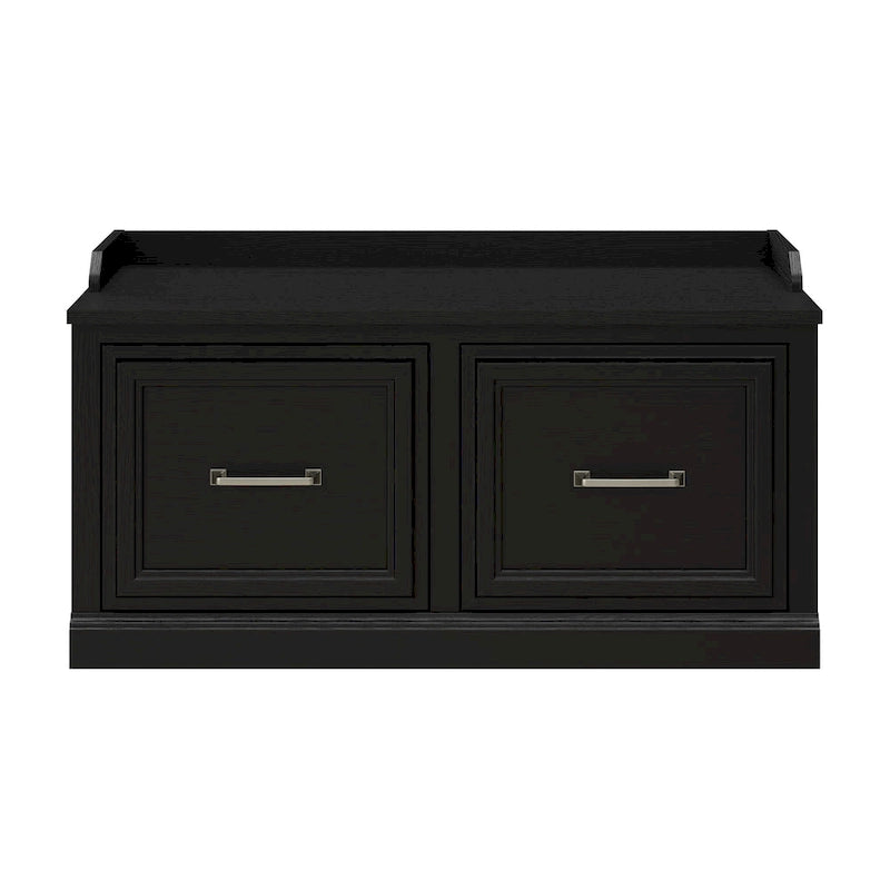 40W Shoe Storage Bench with Doors