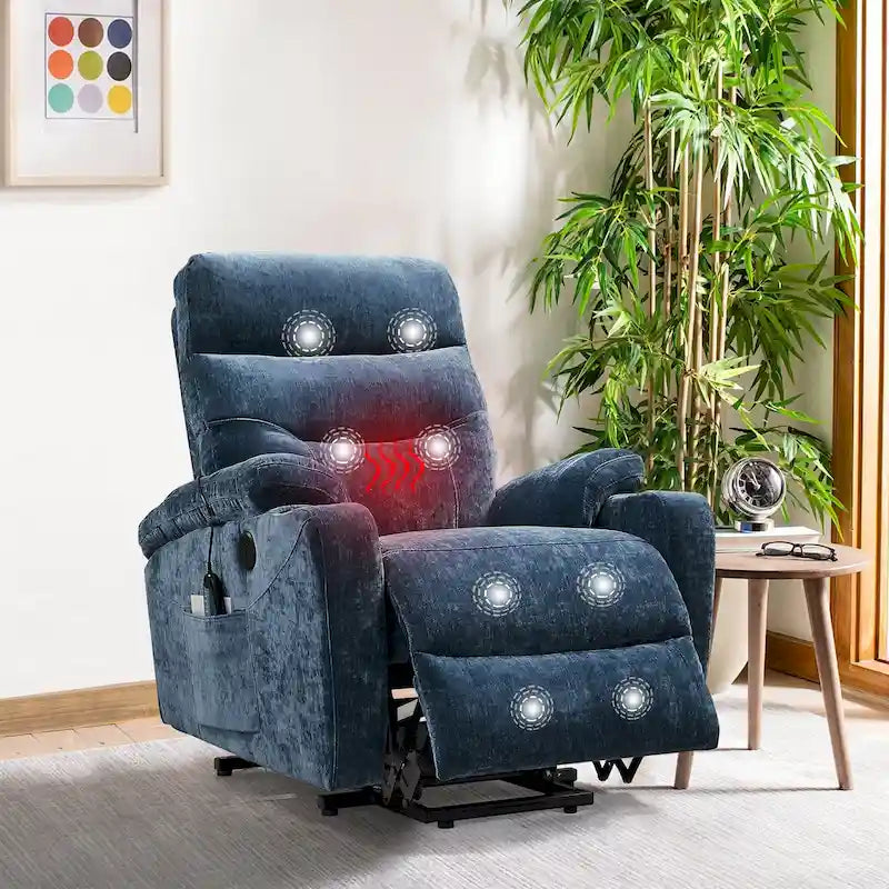 Electric Power Lift Recliner Chair with Massage
