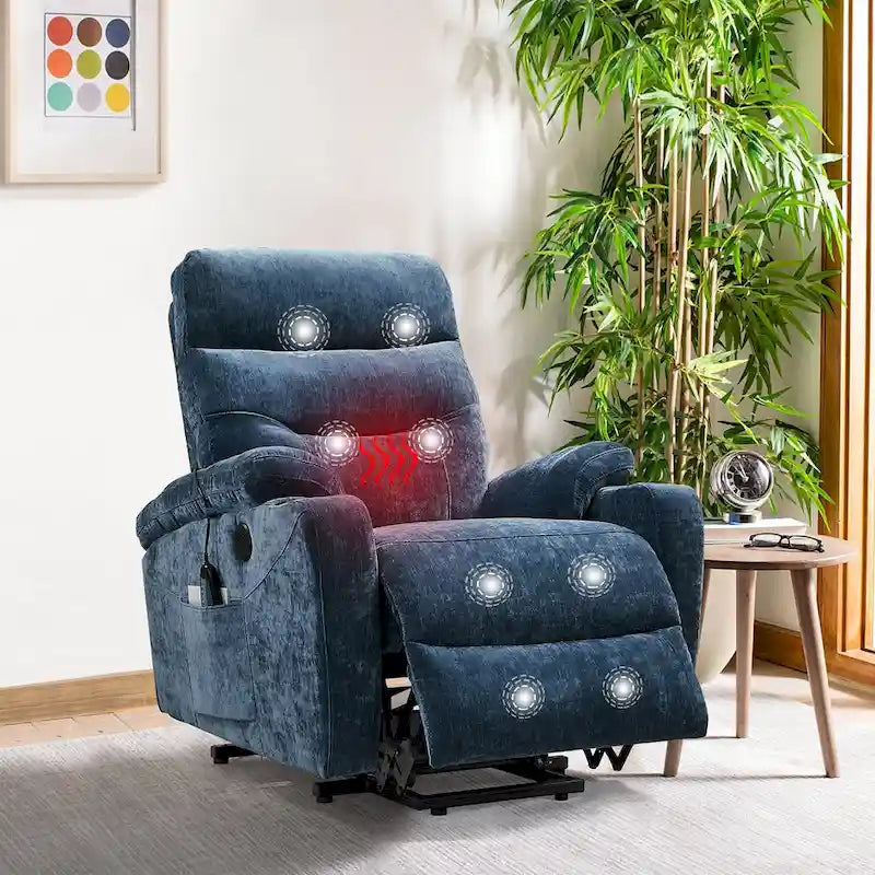 Electric Power Lift Recliner Chair with Massage