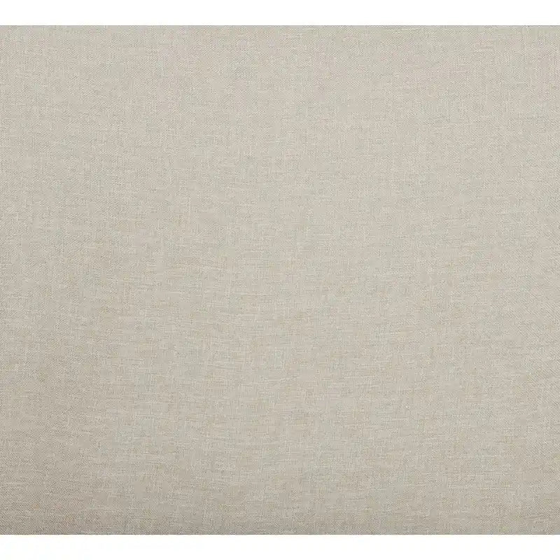 Linen Accent Chair with Wood Legs