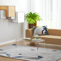 32" Rectangle All Acrylic Waterfall Coffee Table, Clear