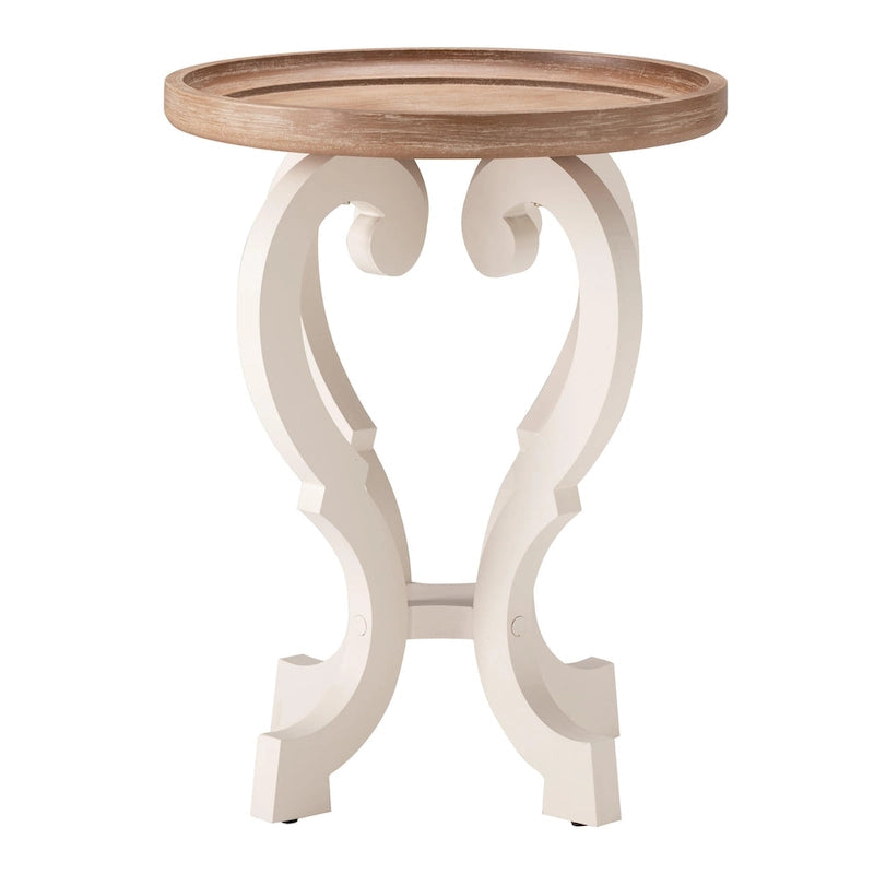 Rustic Farmhouse Accent End Table