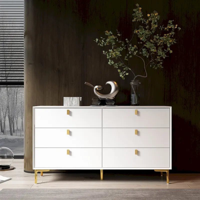 6-Drawer Storage Dresser & Chest of Drawers
