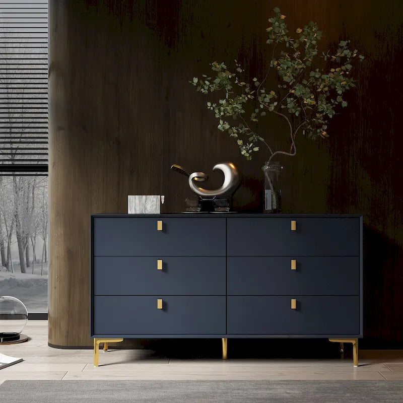 6-Drawer Storage Dresser & Chest of Drawers
