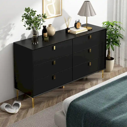 6-Drawer Storage Dresser & Chest of Drawers