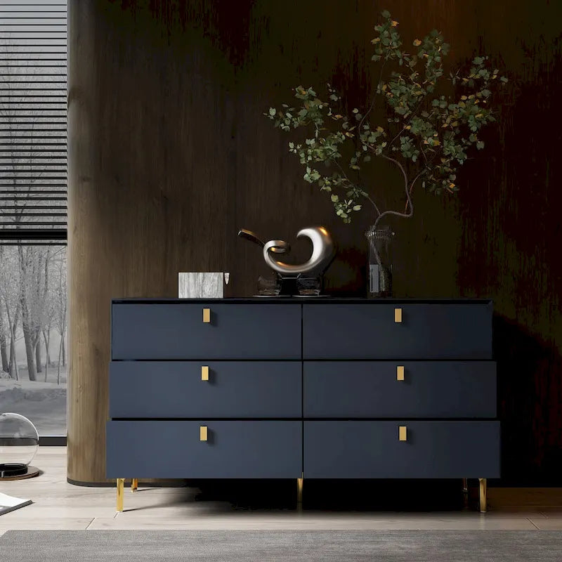 6-Drawer Storage Dresser & Chest of Drawers