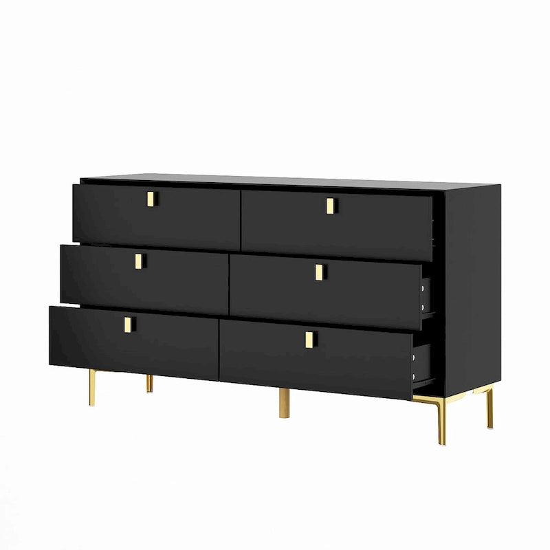 6-Drawer Storage Dresser & Chest of Drawers