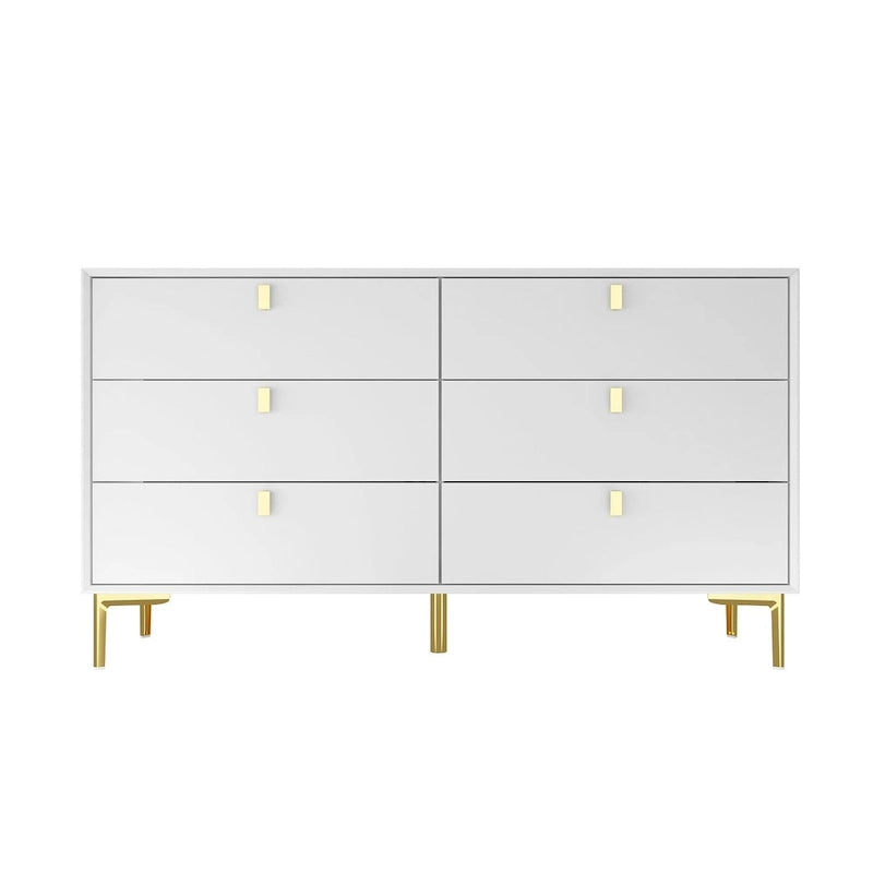 6-Drawer Storage Dresser & Chest of Drawers