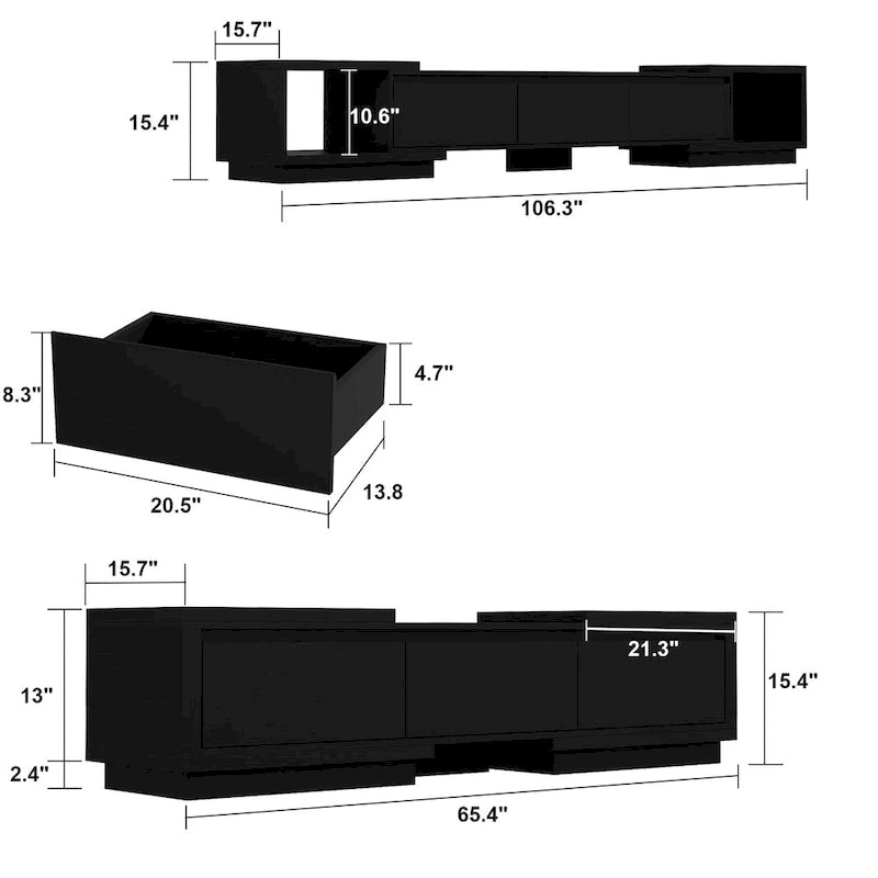 Extendable TV Stand & Media Console