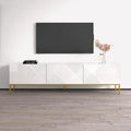 75" TV Stand with High Gloss Fronts