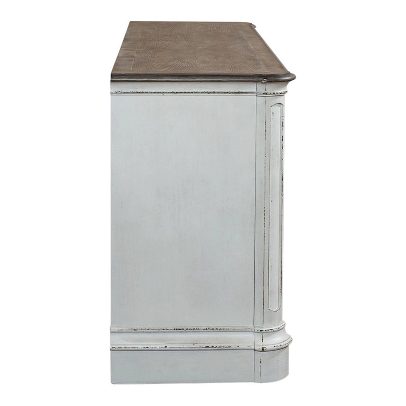 Mirrored Entertainment TV Stand - 2 Finishes