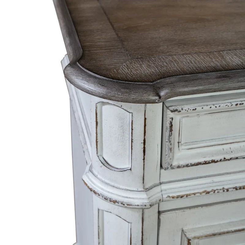Mirrored Entertainment TV Stand - 2 Finishes