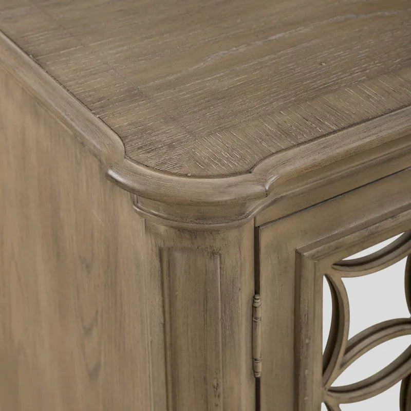Mirrored Entertainment TV Stand - 2 Finishes