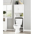 Bathroom Shelf Storage Cabinet Over the Toilet with Door