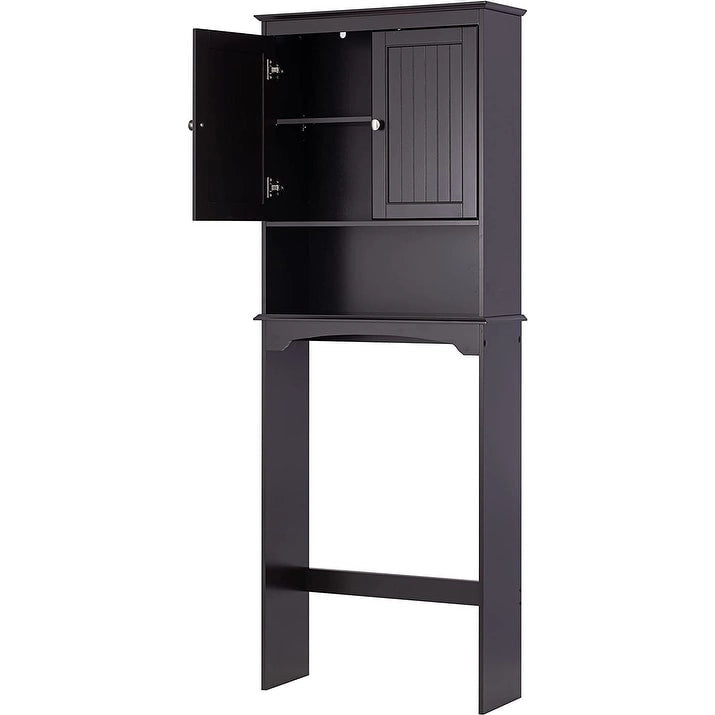 Bathroom Shelf Storage Cabinet Over the Toilet with Door