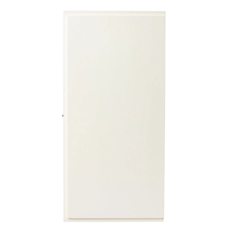 Antique White Double-Door Accent Cabinet