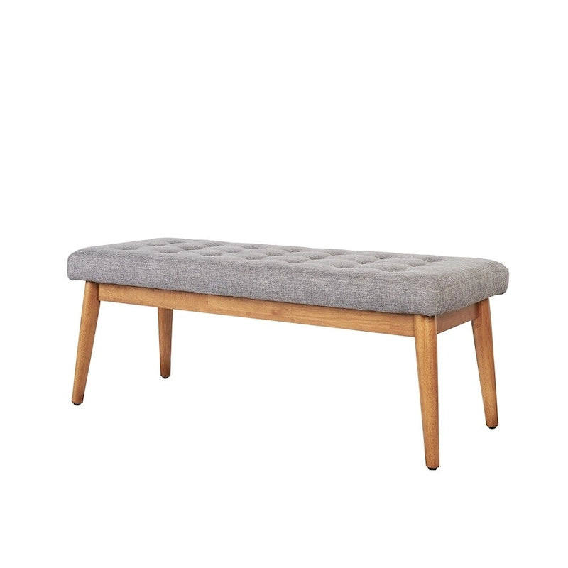 Upholstered Dining Bench in Acorn - 43.25 W x 16 D x 16.88 H