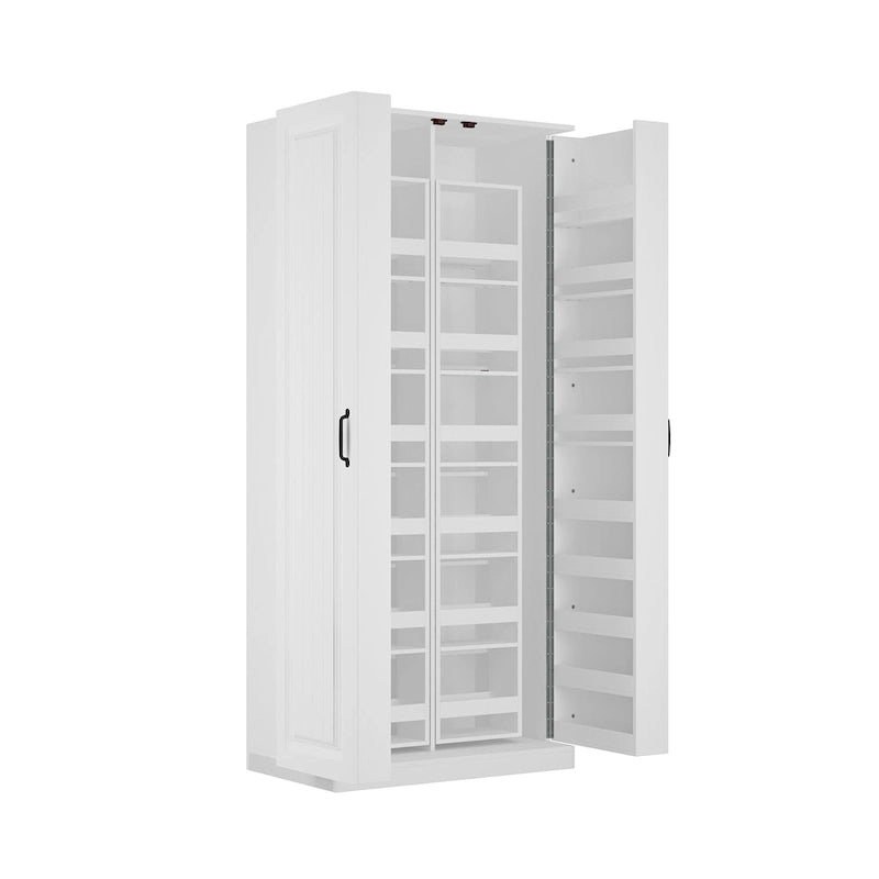 Versatile Kitchen Organizer: Compact 31.5 Cabinet with Smart Storage