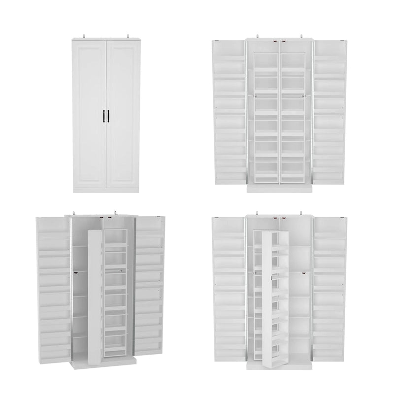 Versatile Kitchen Organizer: Compact 31.5 Cabinet with Smart Storage