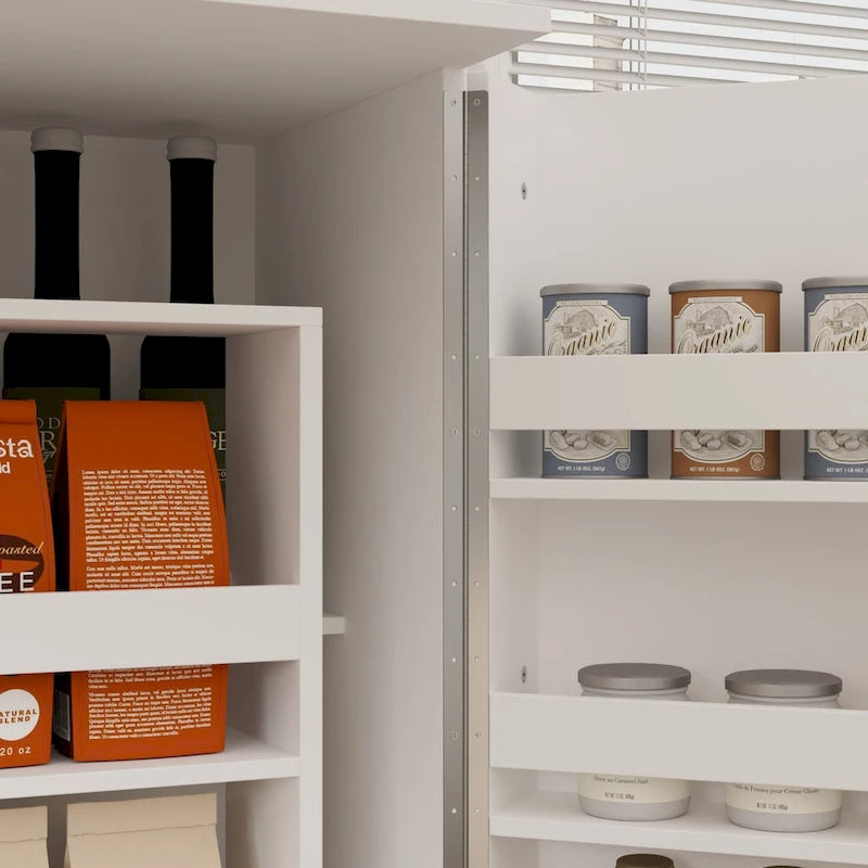 Versatile Kitchen Organizer: Compact 31.5 Cabinet with Smart Storage