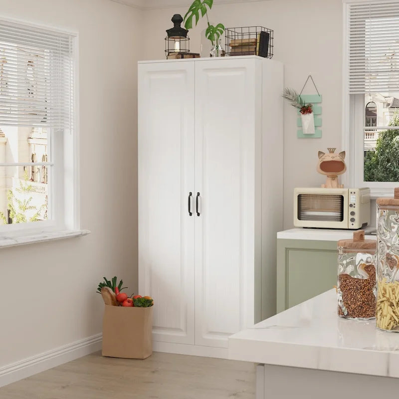 Versatile Kitchen Organizer: Compact 31.5 Cabinet with Smart Storage