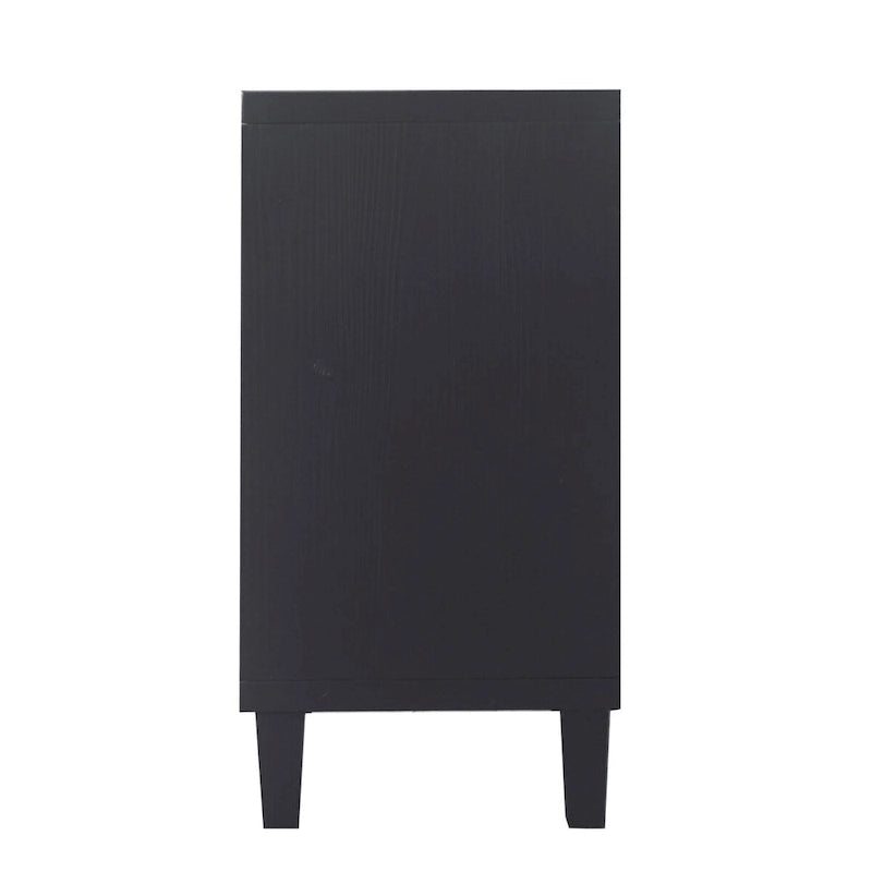 4-Door Wooden Accent Cabinet Sideboard Buffet Server