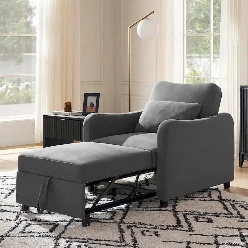 4-in-1 Convertible Sleeper Chair Bed