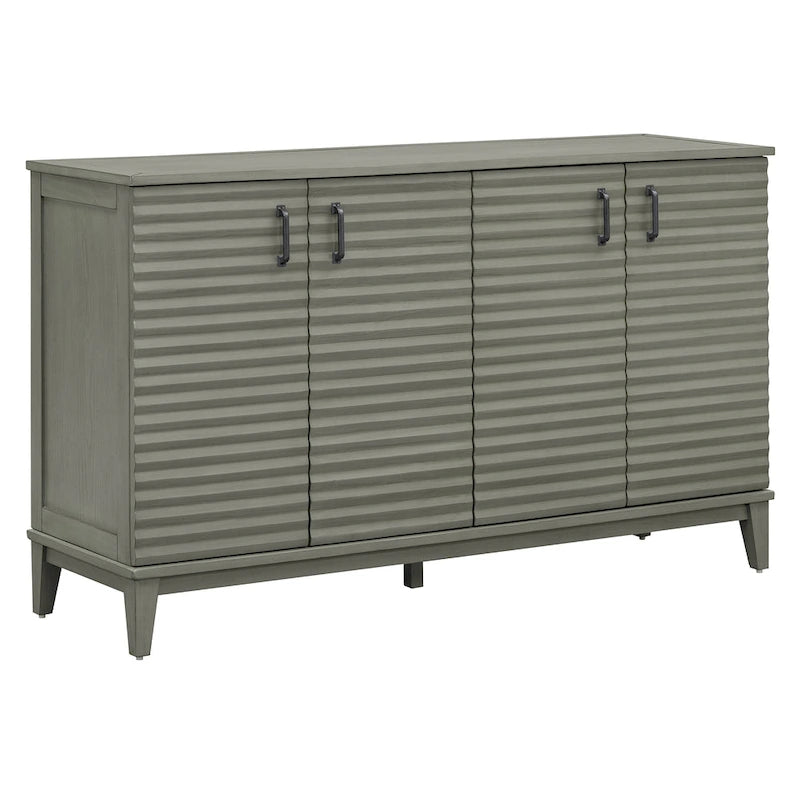 4-Door Storage Sideboard Buffet with Adjustable Shelves