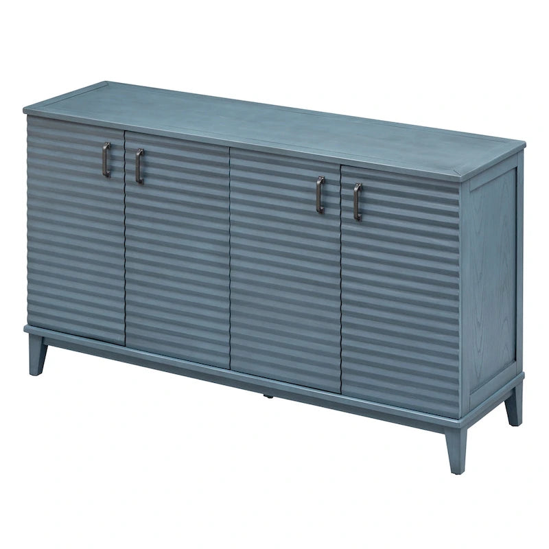 4-Door Storage Sideboard Buffet with Adjustable Shelves