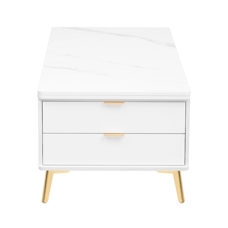 Lift Top Coffee Table Multi Functional Table with Drawers