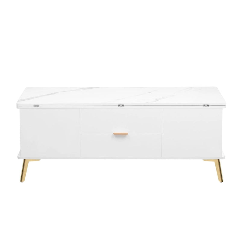 Lift Top Coffee Table Multi Functional Table with Drawers