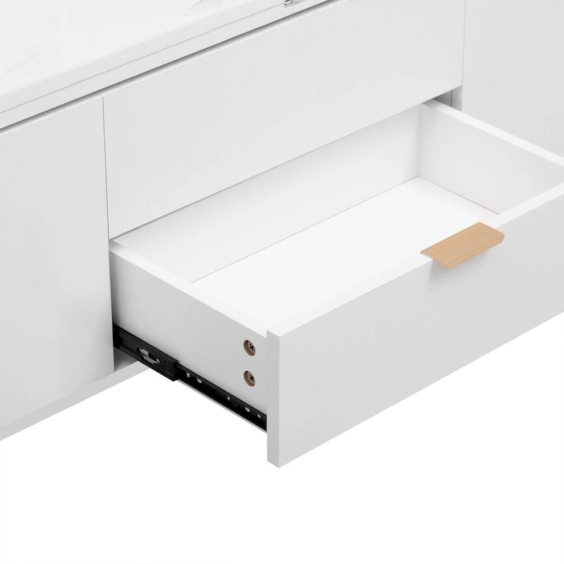 Lift Top Coffee Table Multi Functional Table with Drawers