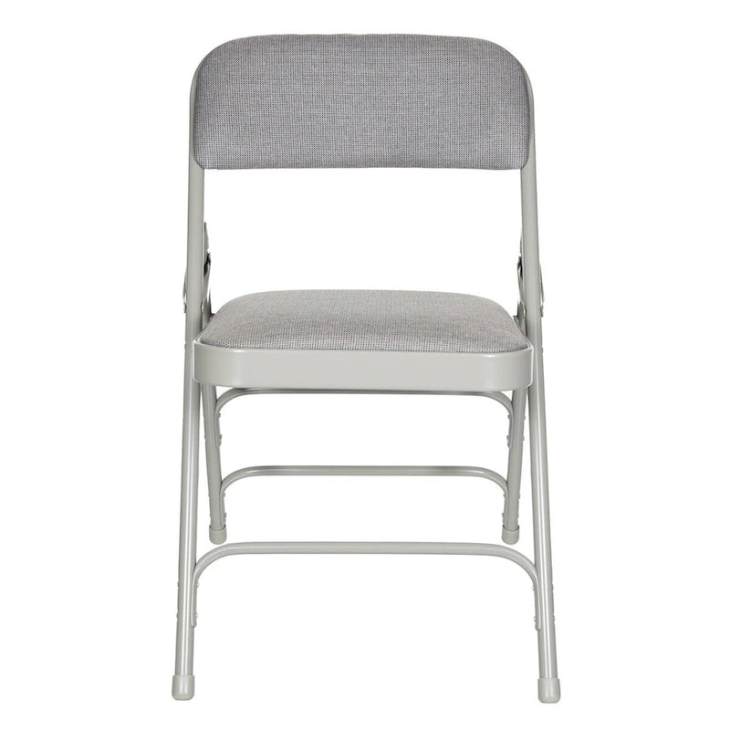Fabric Triple Brace Folding Chair, Pack of 4
