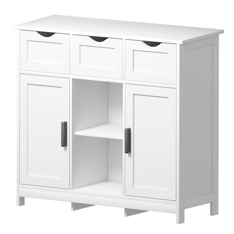 Buffet Sideboard Cabinet with Doors and Drawers, Coffee Bar Cabinet with Storage